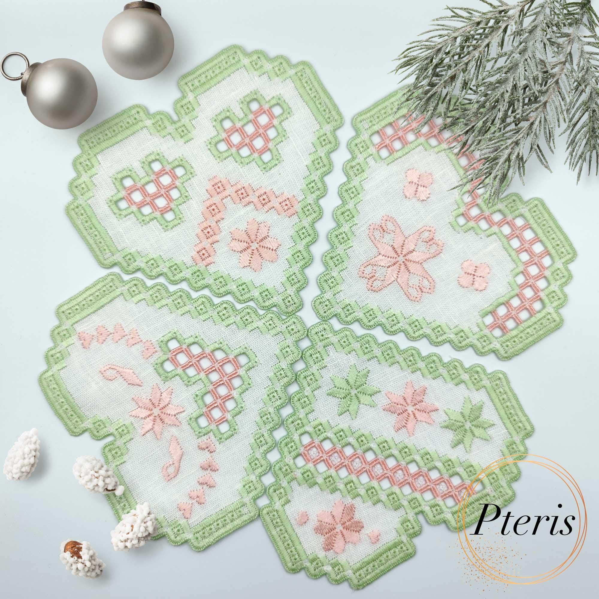 Hardanger embroidery - Etsy 日本