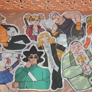 Vizard Visored Stickers | 3-4&quot; Anime Stickers