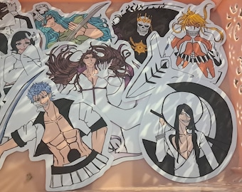 Pegatinas Espada / Anime, tamaño 3-4"