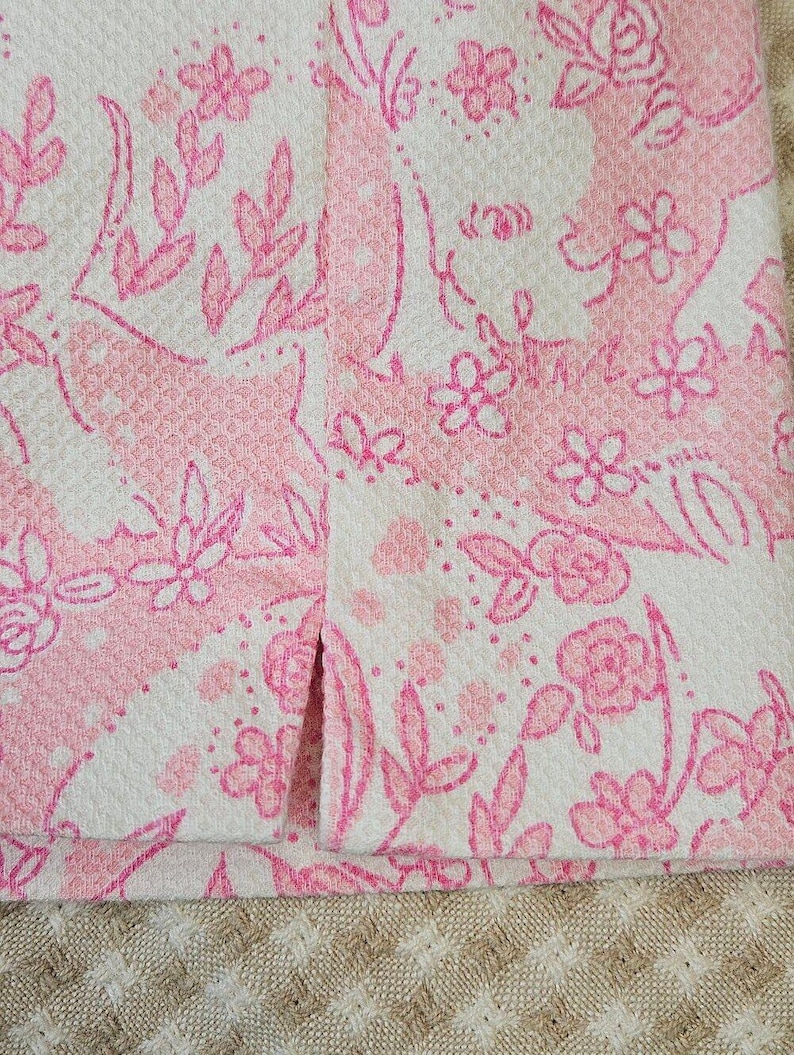 Lilly Pulitzer Rare Run for the Roses Rhino bloemen roze witte piqué enkelbroek afbeelding 4