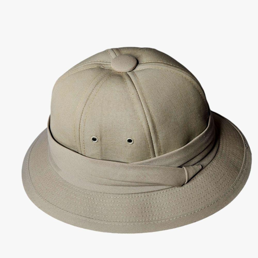 United Hatters Union Khaki Button Top Semi Hard Shell Pith  display picture 3