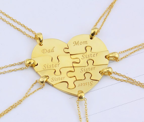5-piece Fashion Best Friend Forever and Ever Pendant Zinc Alloy Metal BFF  Necklace Friendship Charm Chain Women Gift Necklaces - AliExpress