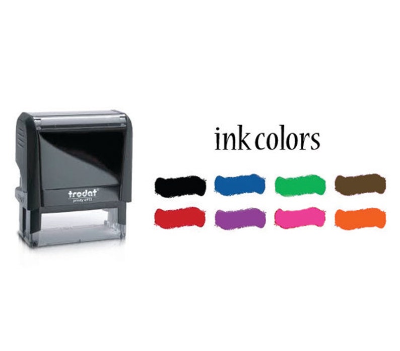 Self inking Address Stamp, Return Address Stamp, Custom Address Stamp, Personalized stamp image 3