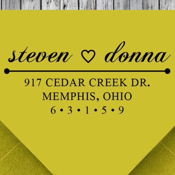 Custom Return Address Stamp, Self Inking Stamp, Personal address stamp, Custom Address Stamp