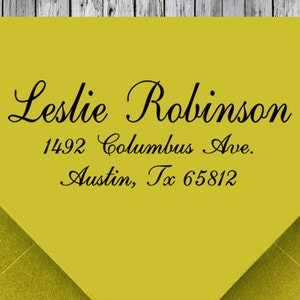 Custom Address Stamp, Return Address Stamp, Self Inking Address Stamp, Rubber Stamp