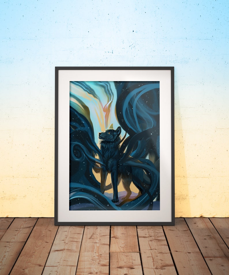 Mural Single or Together Poster A3 Poster Art Print Daybreaker /& Nighttaker Wall decor