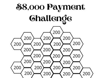 Payment Challenge Printable