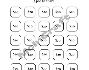 500 Savings Challenge