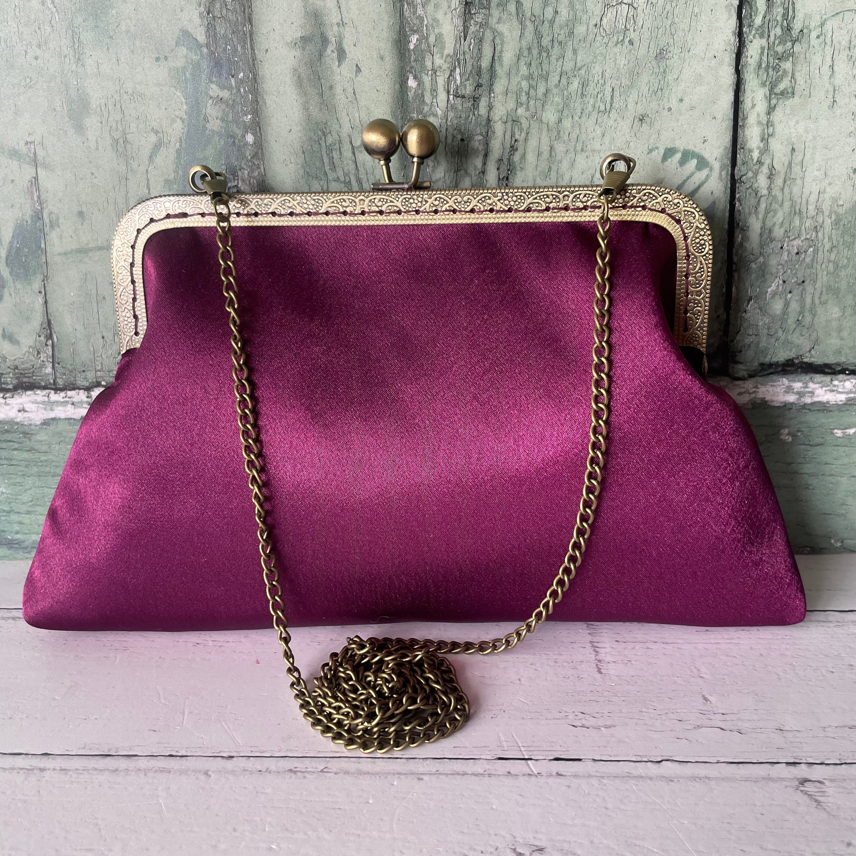 Plum Clutch Etsy Canada
