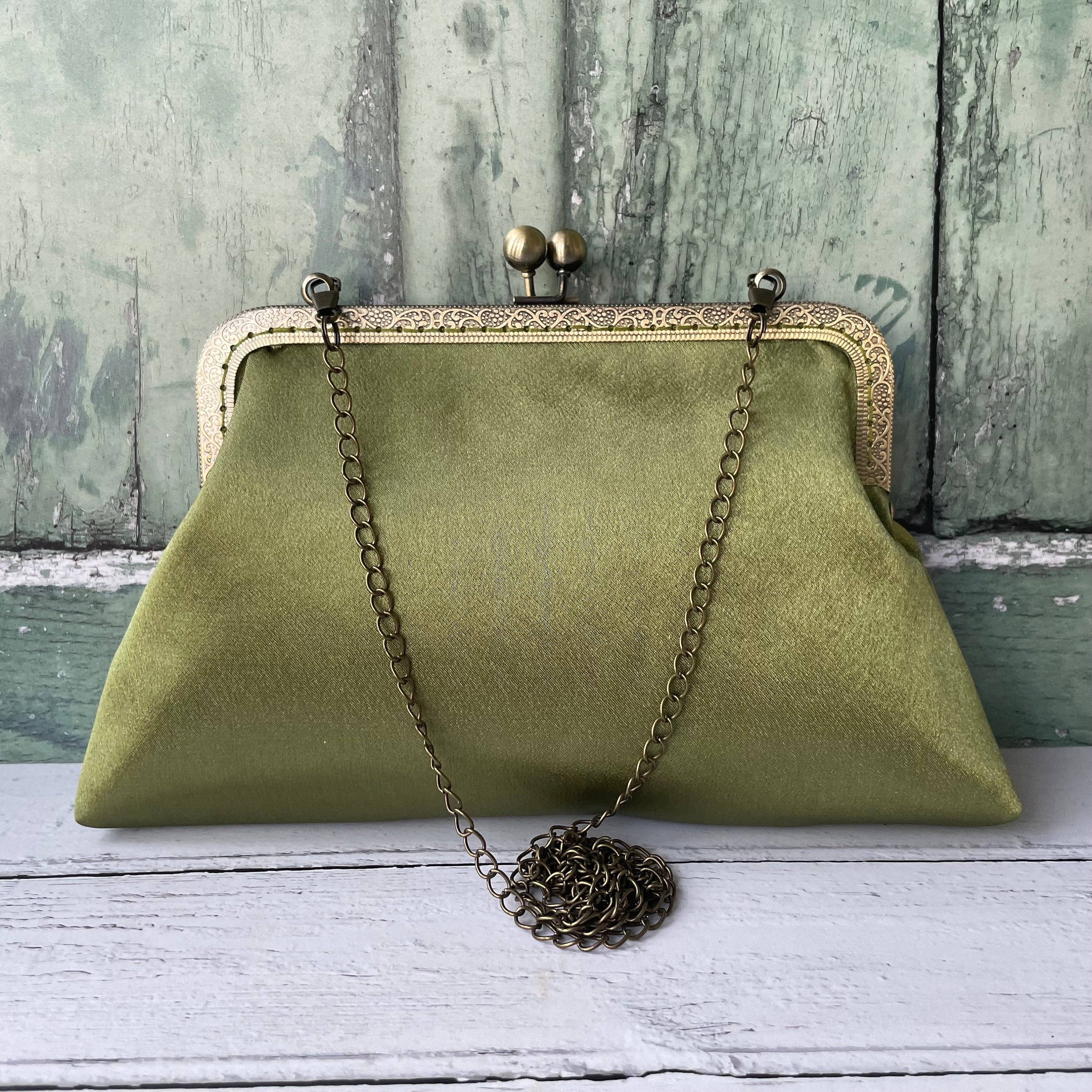 The Row - Aspen Olive Clutch | Mitchell Stores