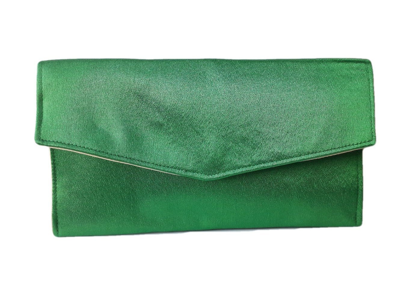 Handmade Emerald Green Clutch Bag Purse Gift for Her | Etsy