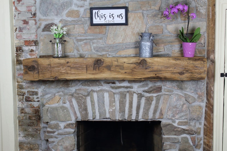 Reclaimed Barn Wood Mantels