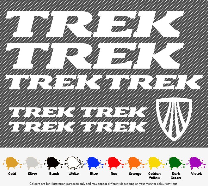 trek frame sticker