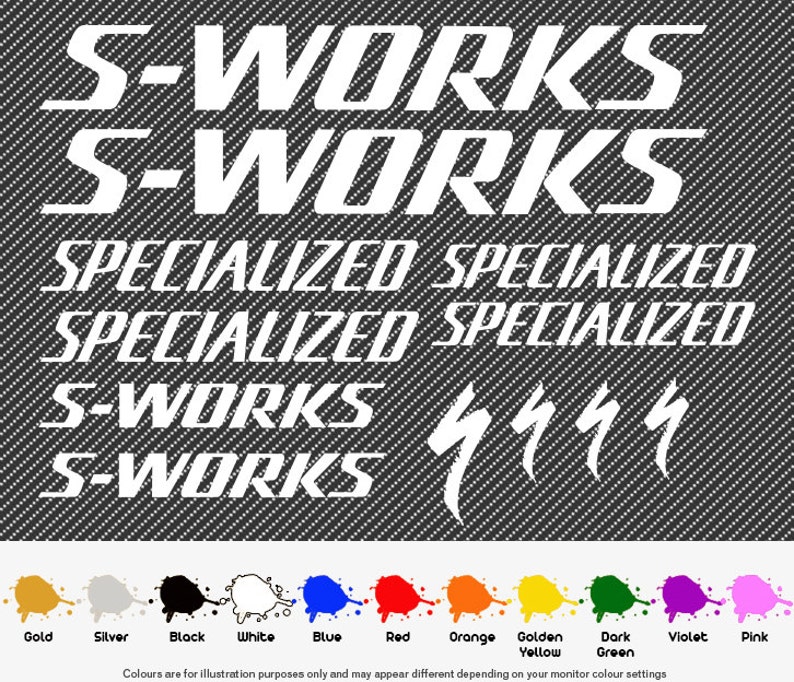 specialized s works decals