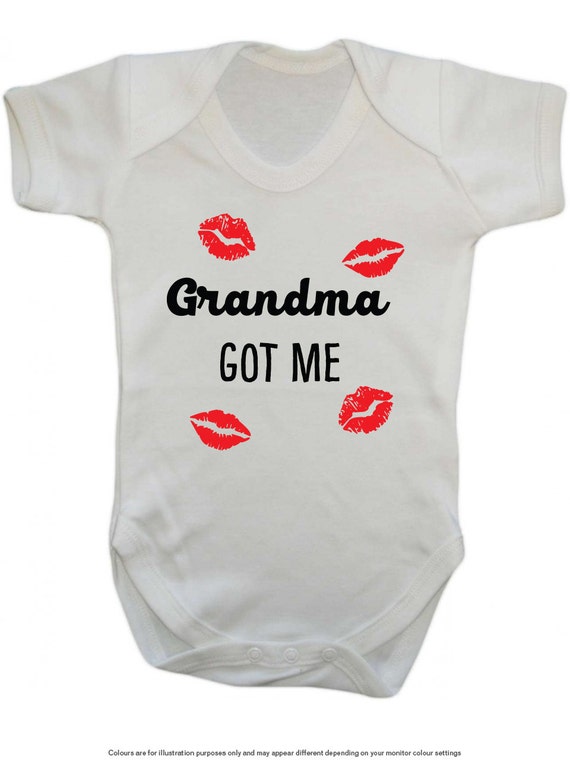 I Love My Nanny This Much Cute Baby Vest All in One Baby Gift Nana Grandma