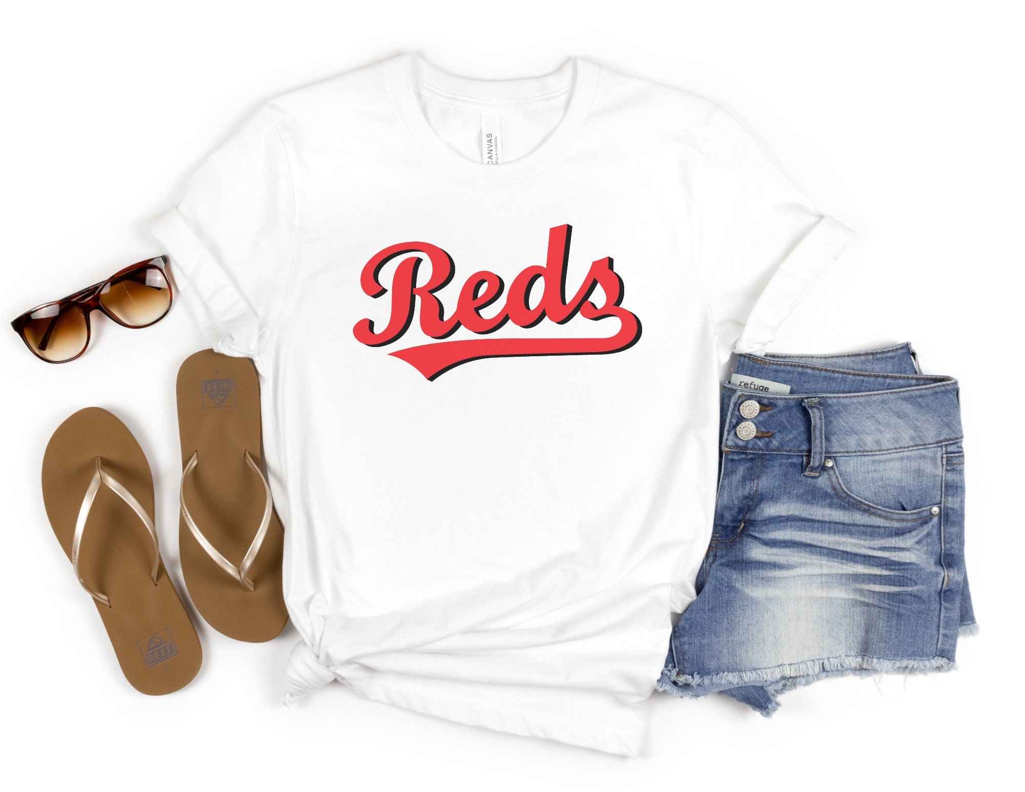 Cincinnati Reds Adult Evolution Color T-Shirt (Small