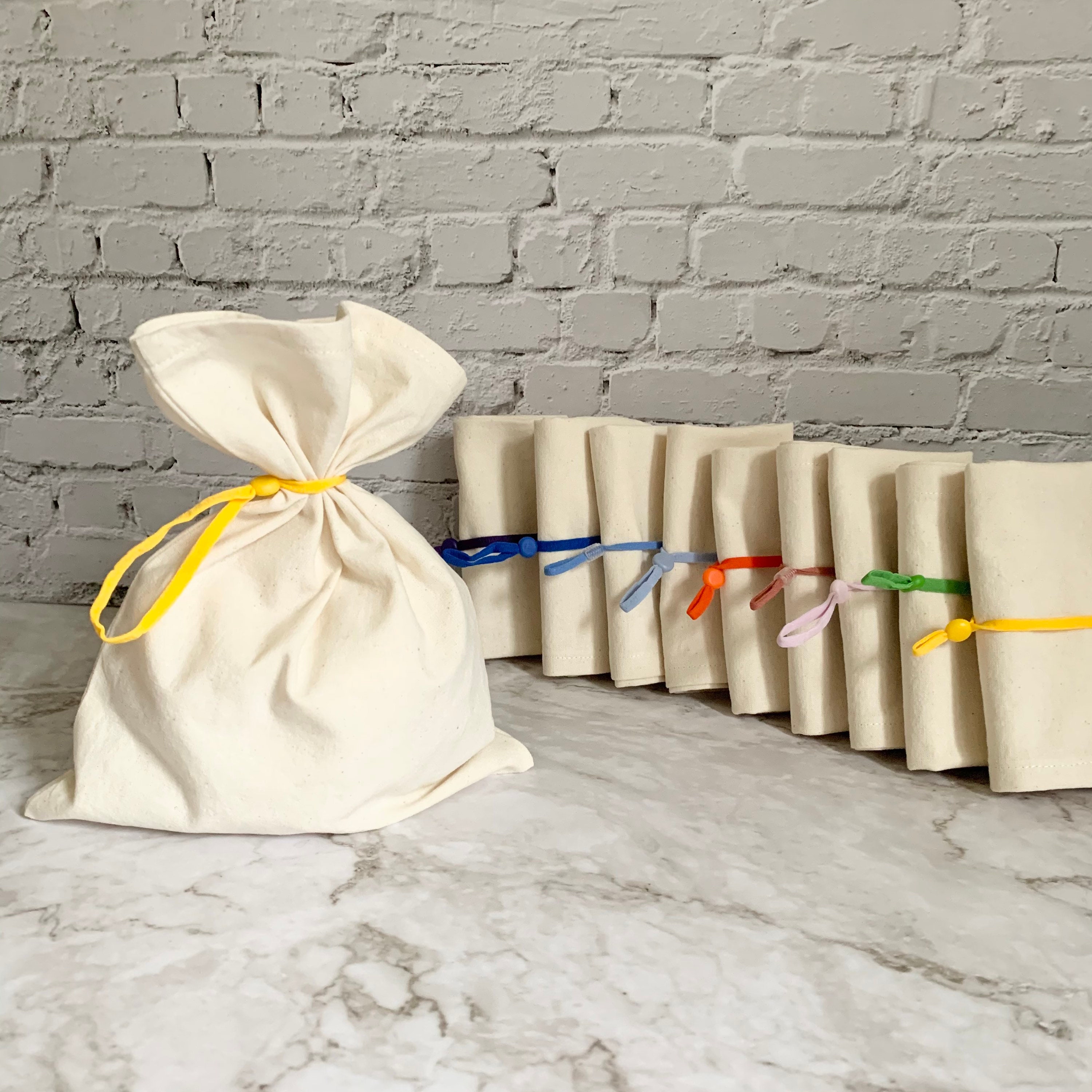 Reusable bag small size for party favors mask snacks or Etsy