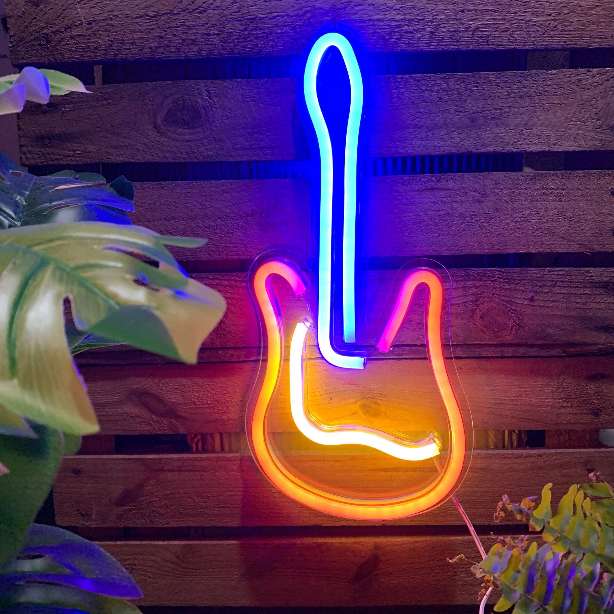 Guitar Neon Light for sale Only 2 left at 65