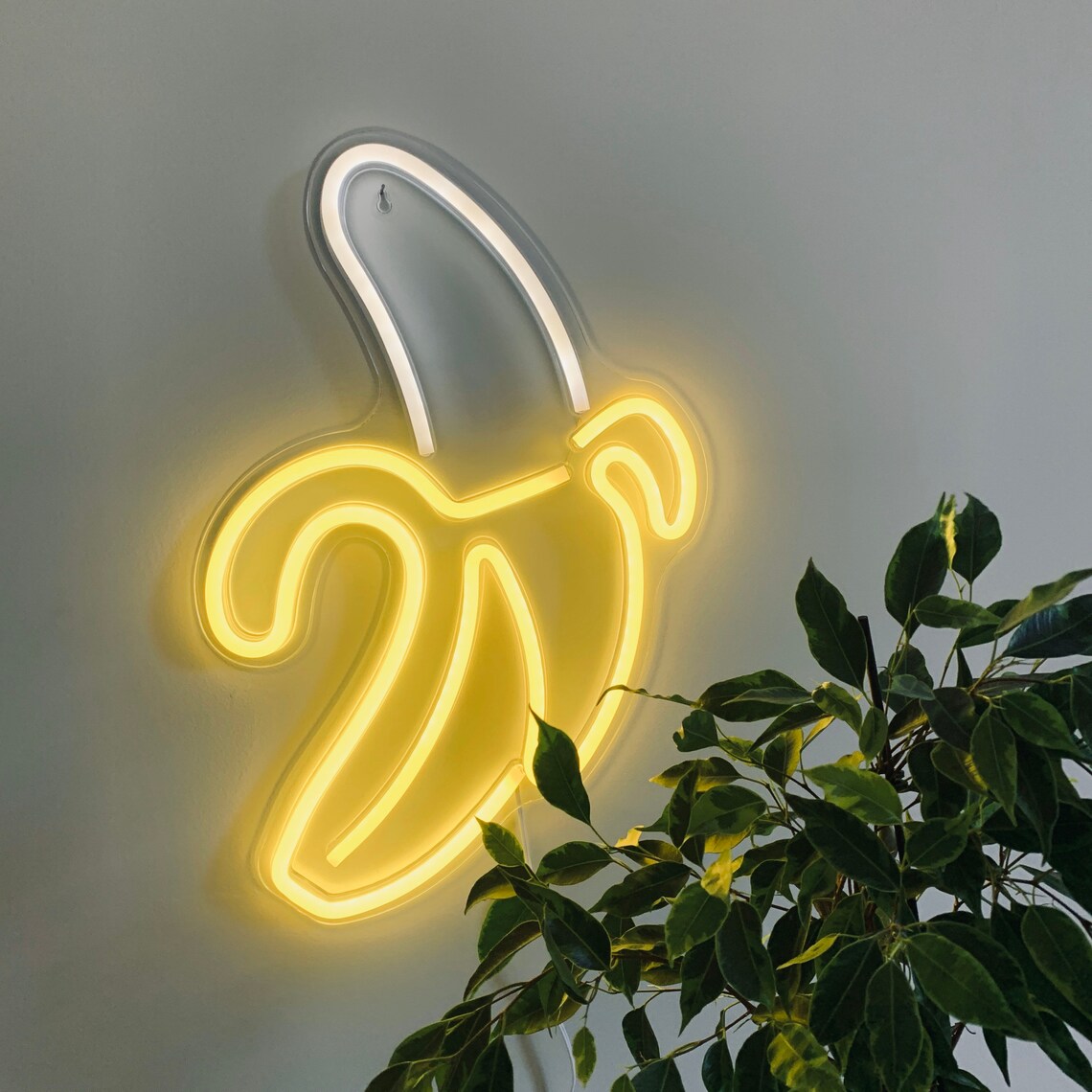 BANANA Neon Light LED Perfect Night Light Home Decor Etsy