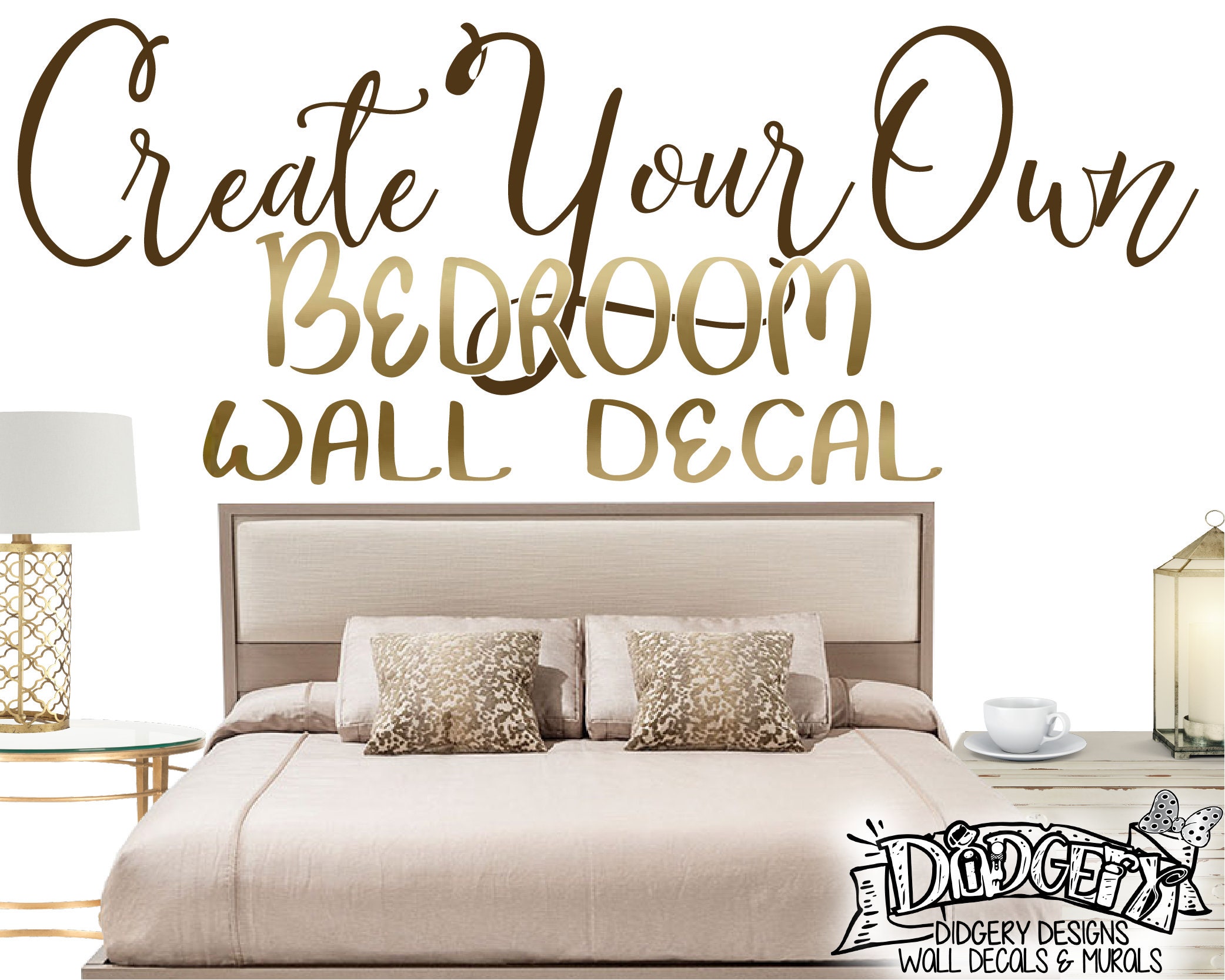 Design Your Own Custom Personalized Wall Decal Home & Garden Decals