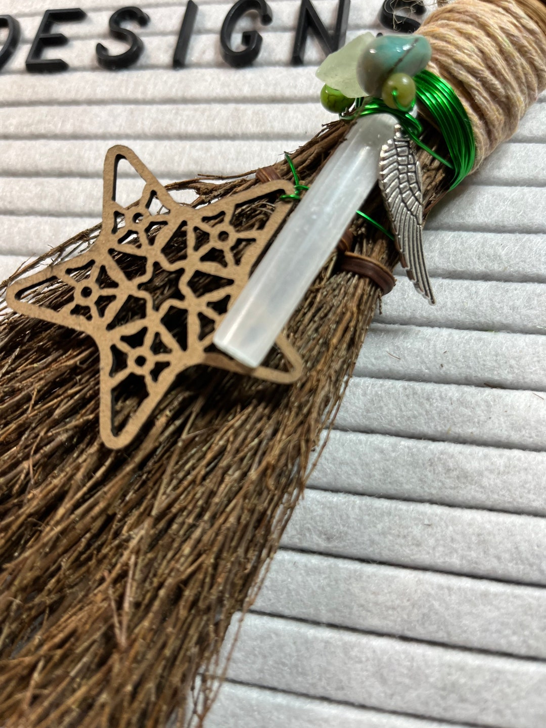 Besom. Witches Broom. Cleansing Broom. Protection Broom. Cinnamon Broom