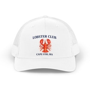 Gorra estilo camionero retro del Lobster Club Cape Cod