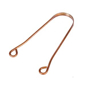 May include: A copper tongue scraper with two rounded ends. The scraper is designed to remove bacteria and debris from the tongue.