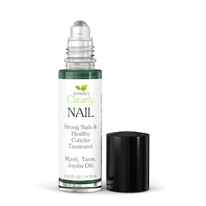 Nail and Cuticle Oil Treatment | Nail Strengthener, Cuticle Softener, Roll On Essential Oils for Strong Healthy Nails | Natural Alternative