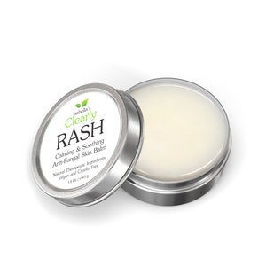 RASH Anti Fungal Balm | Natural Relief for Skin Rashes and Itching | Aromatherapy Essential Oil Remedy