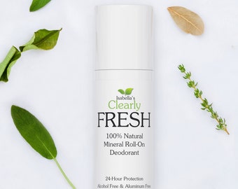 Desodorante Roll-On de Magnésio | Proteção Natural 24 Horas, Unissex