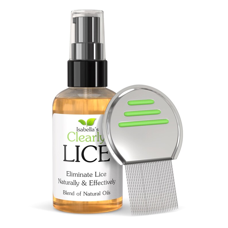 Lice Treatment Removal And Repellent Non Toxic All Natural Etsy