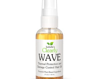 WAVE Thermal Protector Hair Oil: Natural Heat Protection