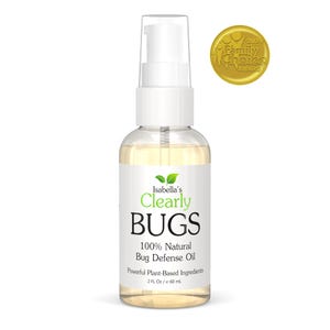 Natural Bug and Insect Repellent for Mosquitos, Flies, Gnats, Ticks | Long Lasting Essential Oil Blend for Adults, Kids, Sensitive Skin