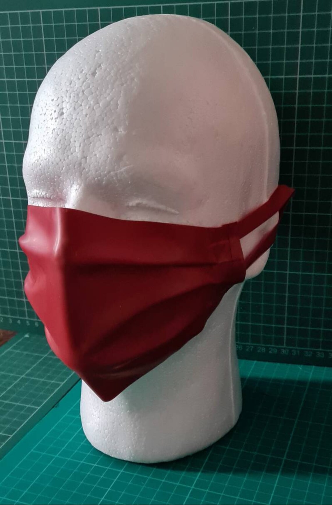 Latex Custom Made Face Mask Etsy UK
