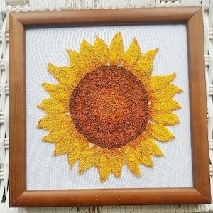 SUNFLOWER Punch Needle Embroidery Kit