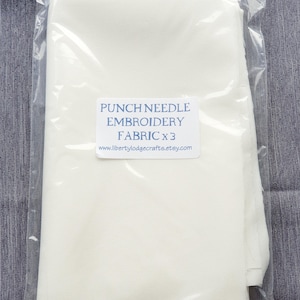 Punch Needle Embroidery Fabric