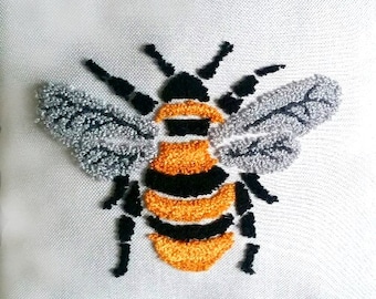 BEST SELLER! Bumble Bee Punch Needle Embroidery Kit