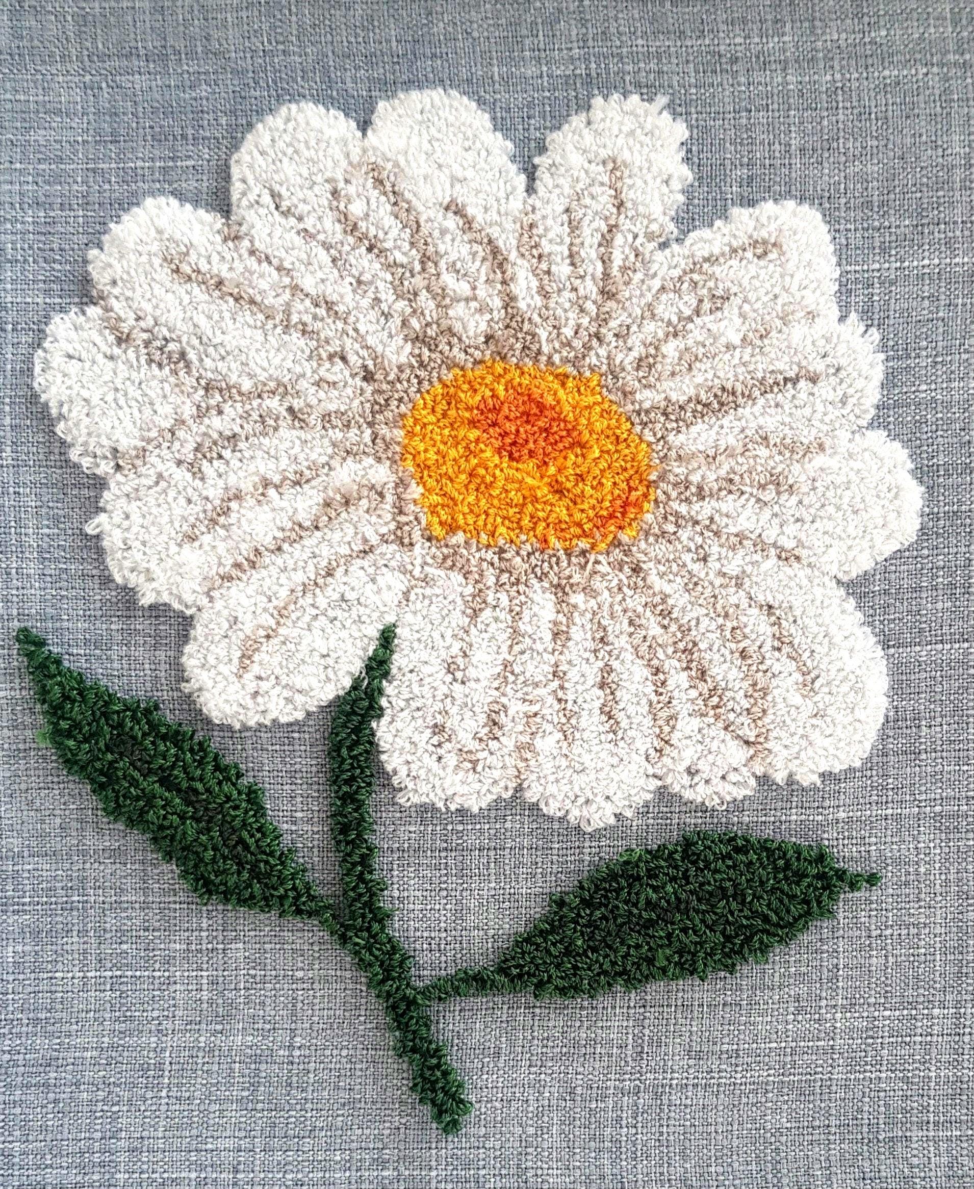 DAISY Punch Needle Embroidery Kit - Etsy
