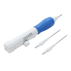 Adjustable Punch Needle Tool with 3 needle sizes