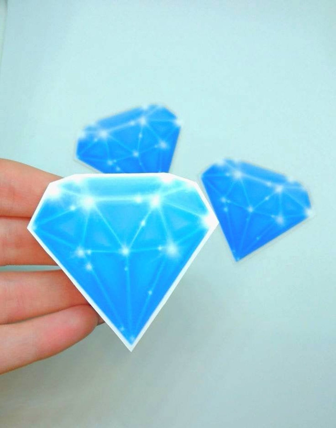 Glossy Diamond Vinyl Sticker, Waterproof Stickers, Crystal Stickers ...