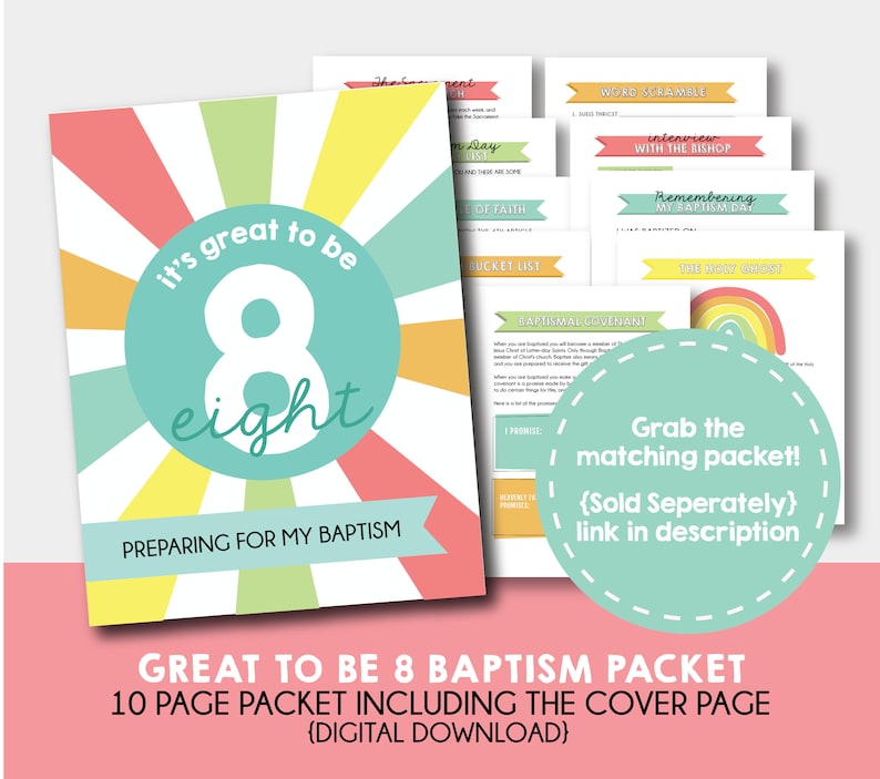Great to Be 8 Invitation , Editable Invitation , 8th Birthday ...