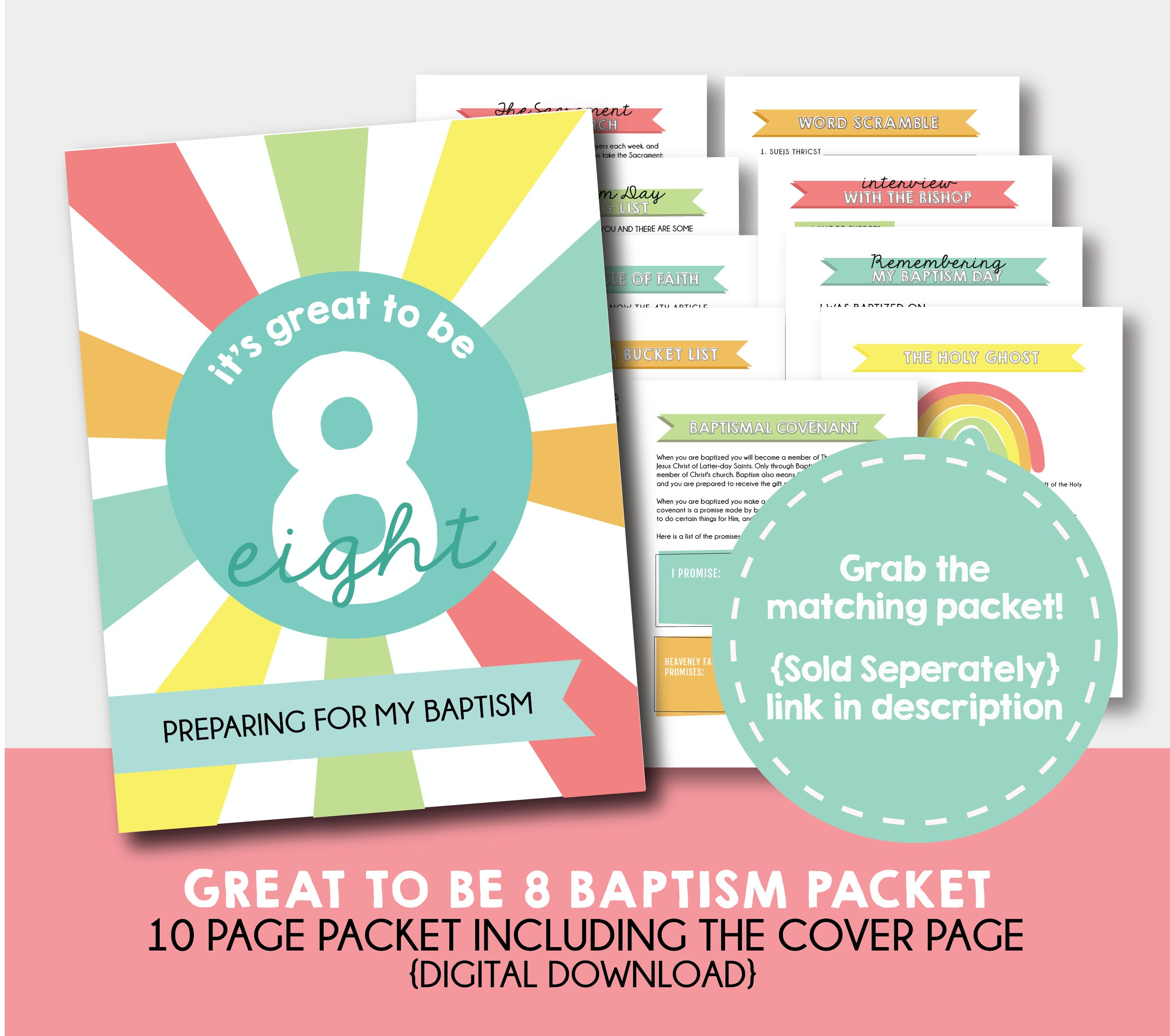 Great to Be 8 Invitation , Editable Invitation , 8th Birthday ...