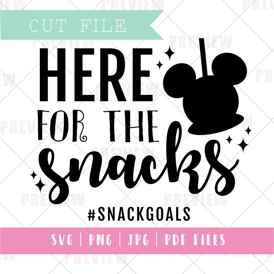 Here for the Snacks Svg File, Snack Goals SVG, Magic Snack Goals Svg ...
