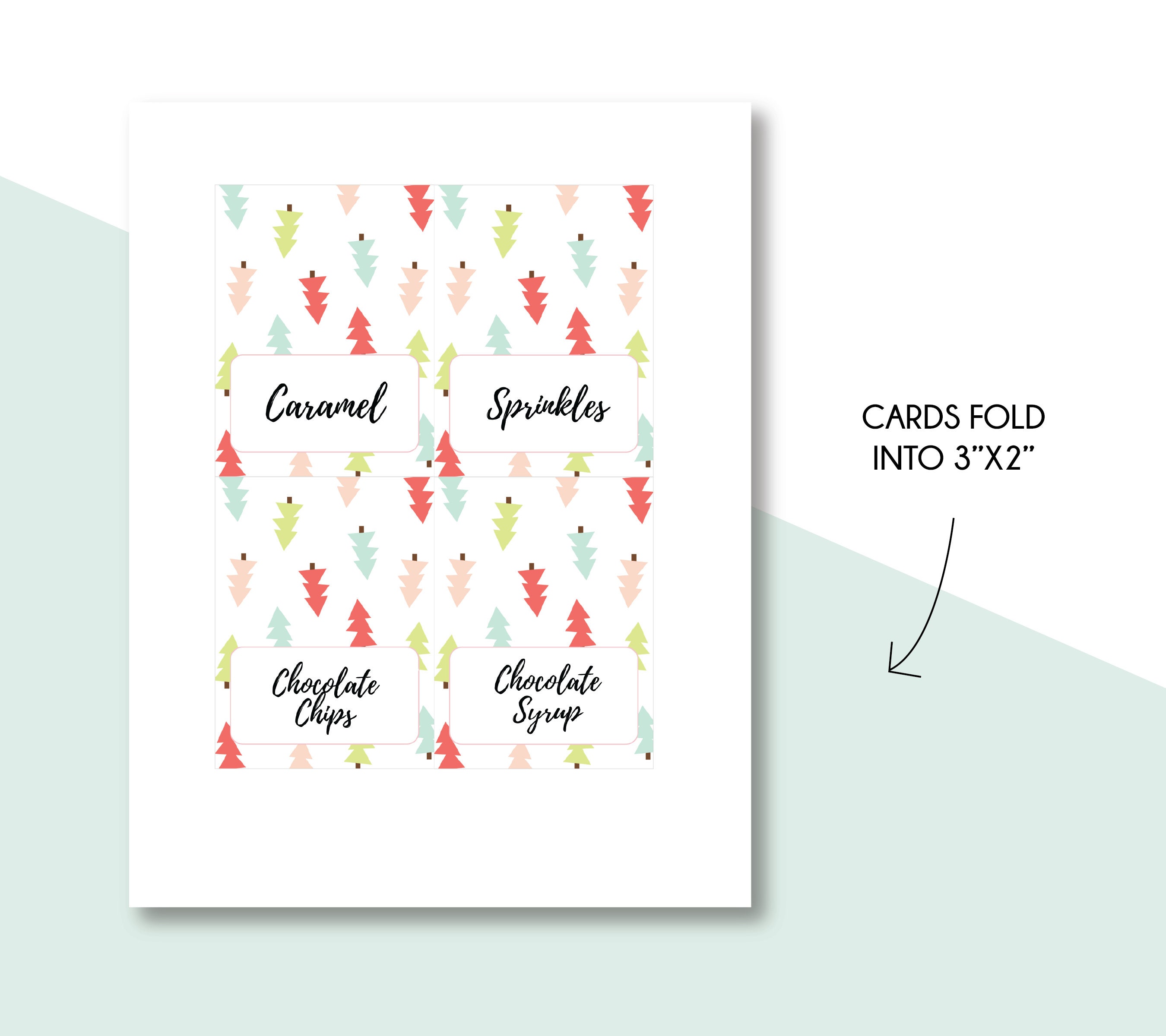 Hot Chocolate Bar Printable Kit, Hot Chocolate Bar Party Printables ...