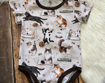 cat baby clothes 3 months, gender neutral baby shower gifts, cute cat baby outfit girl, kitten baby gifts, infant coming home outfit boy