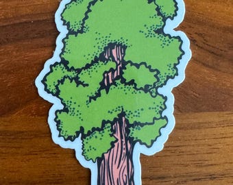 Sequoia National Park Stamp Vinyl laptop Sticker - Nature - Forest Service - Nature - Outdoors