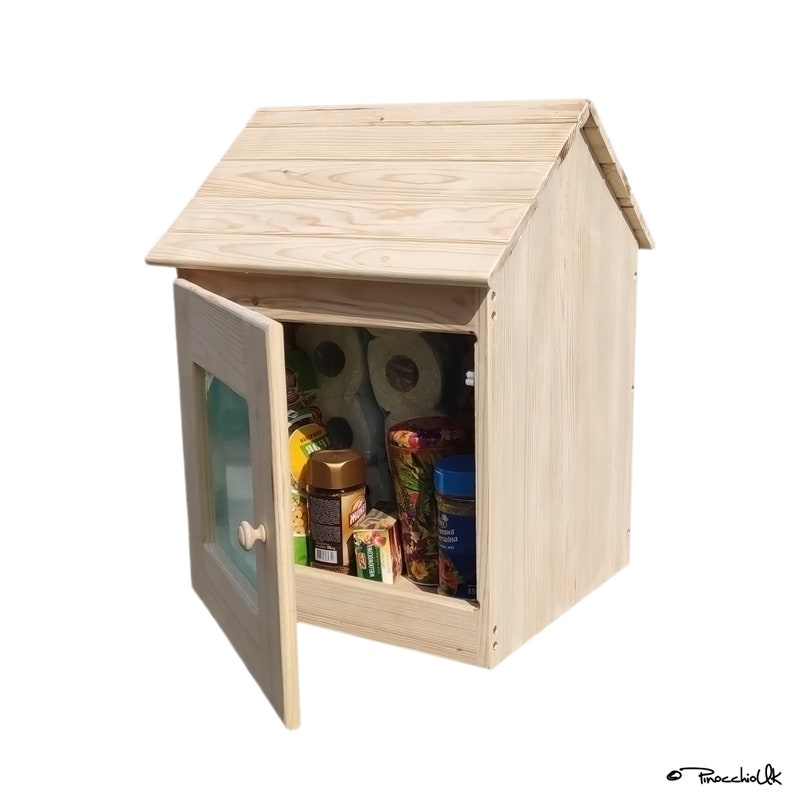 Sidewalk Library Kit Shared Tiny Community Street Lending Loan Etsy