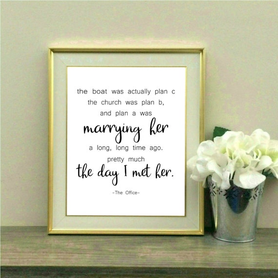 The Office You/'re the Jim to my Pam Watercolor Teapot Wall Art Print Digital Download