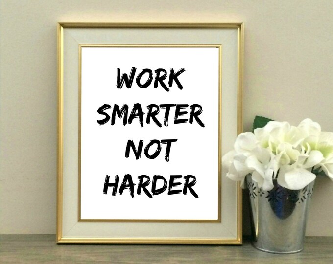 Do not be smart. Do not be smart