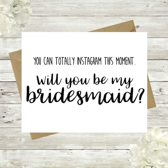 maid of honor asking